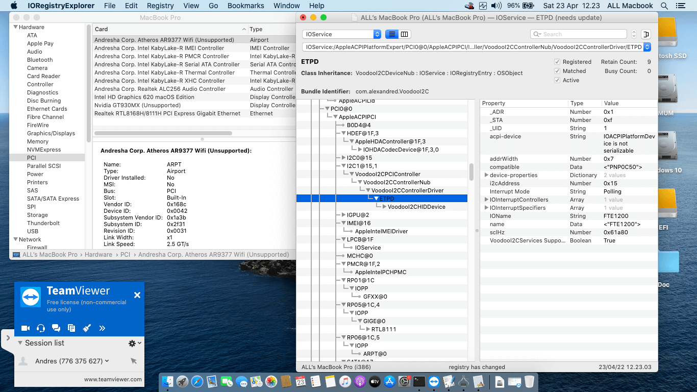Asus A442UR GA041T 4th [KabyLake R   Intel UHD 620 + I2C]   OpenCore 10